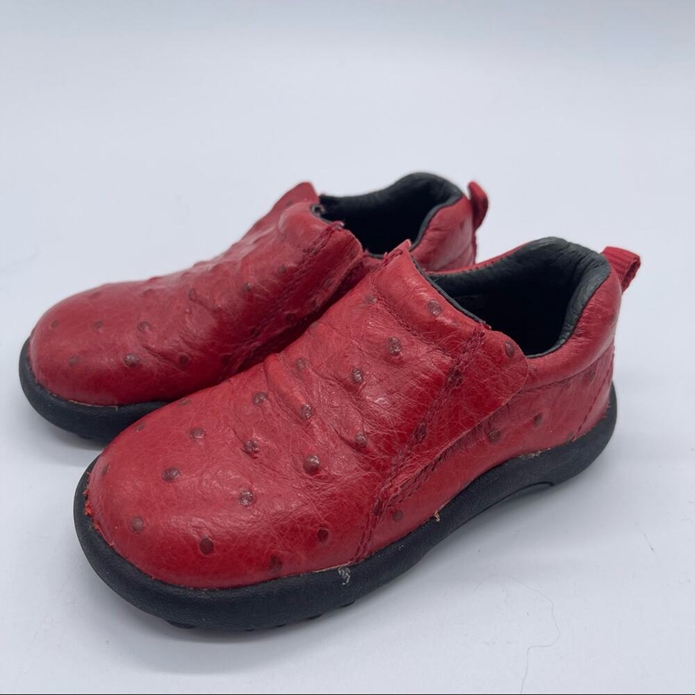 Roper Leather Slip On Shoes, Infant Size 6! New condition!